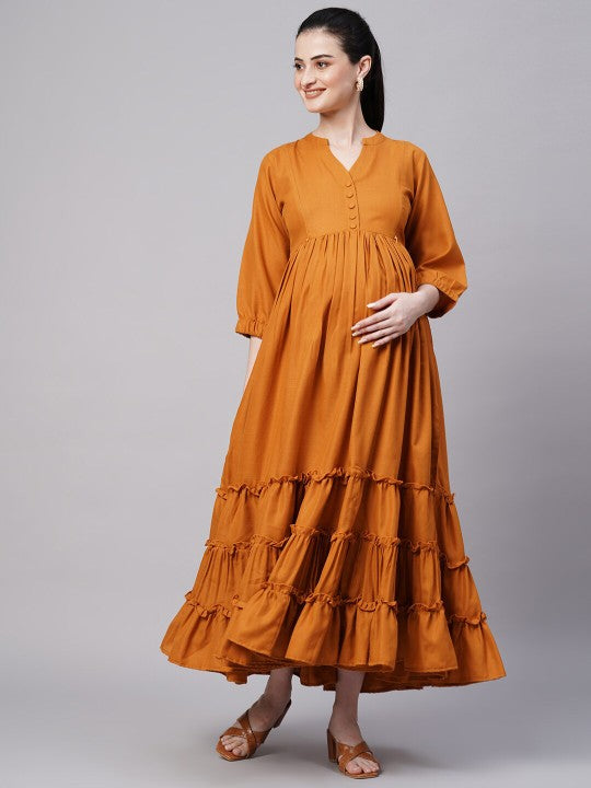 Nursing-Friendly Maternity Dresses – Fashion for New Moms | Aanyor