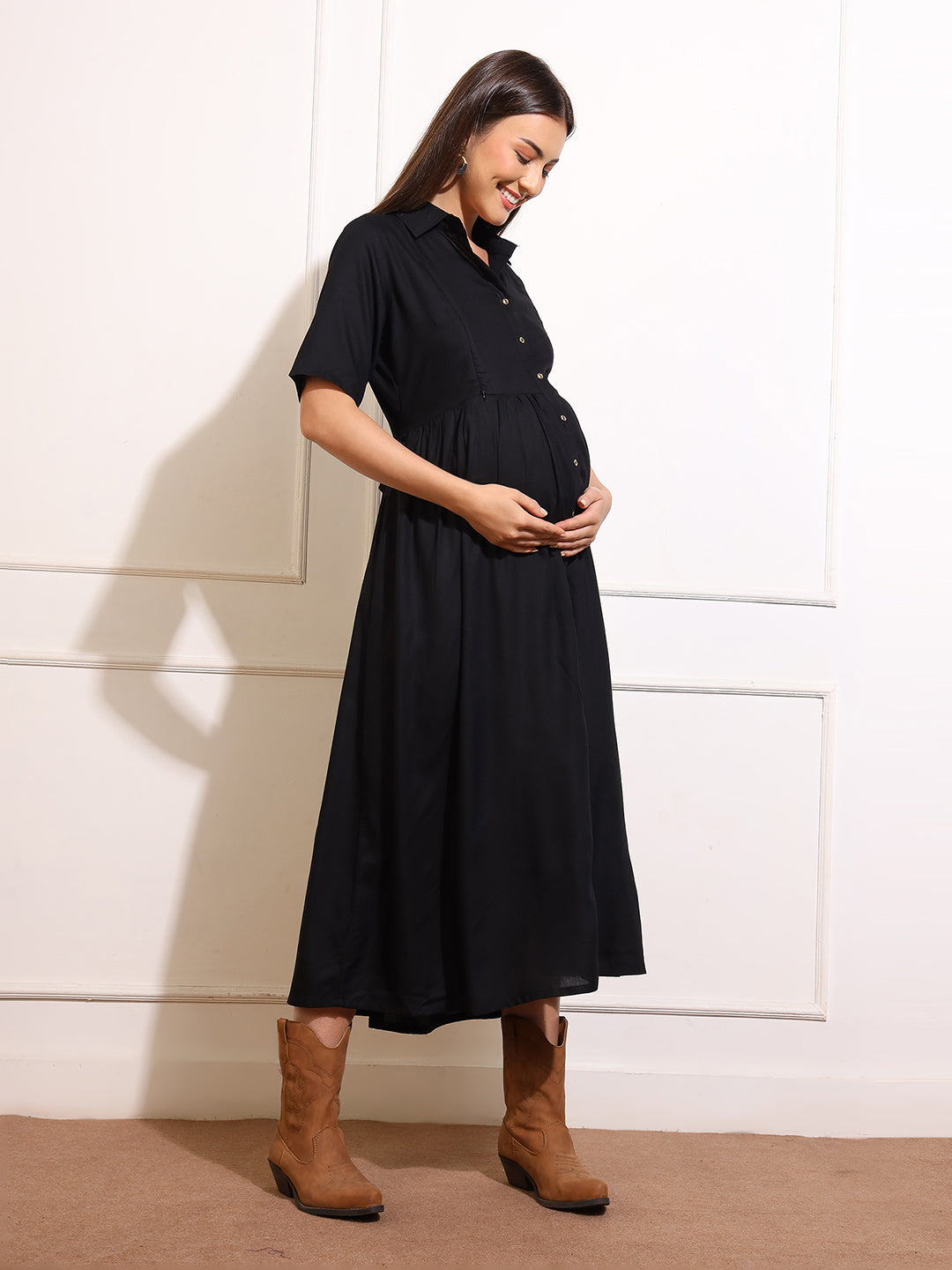 Maternity Wear Dresses Women's Maternity Dress