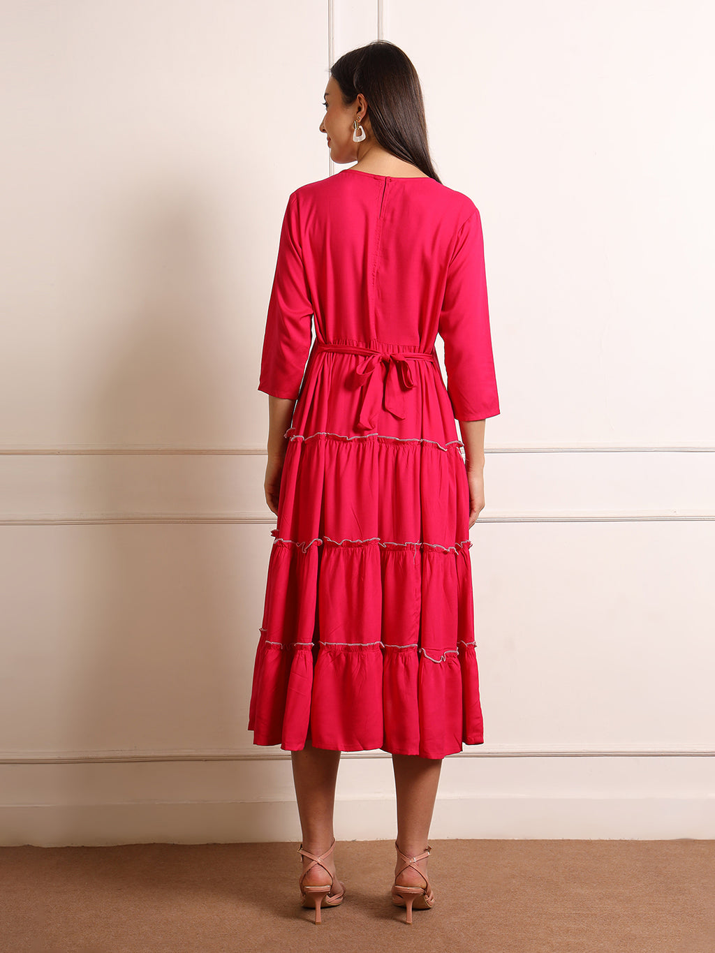 Full-Length Maternity Maxi – Feeding Friendly & Made for Growing Bumps