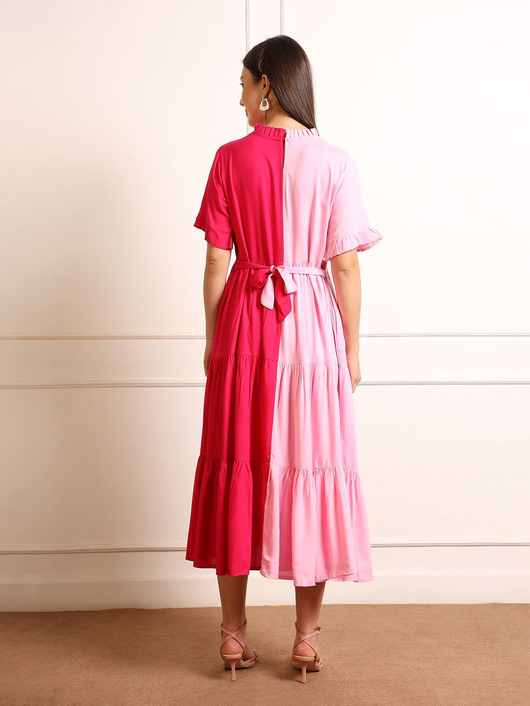 Stylish Pregnancy Dress with Side Zips – Wear During & After Pregnancy