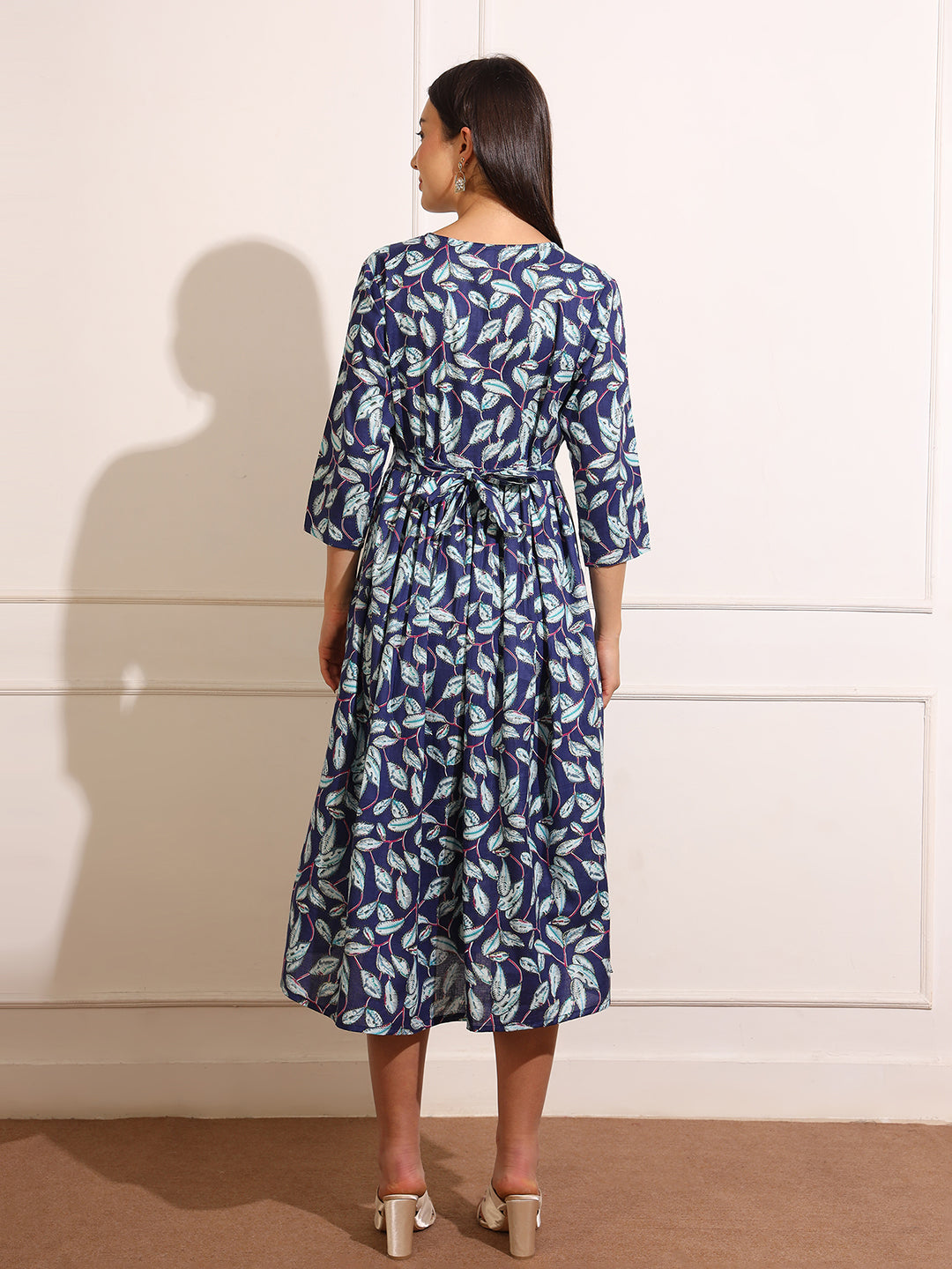 Floral Maternity Dress with Feeding Access – Everyday Wear for Expecting Moms