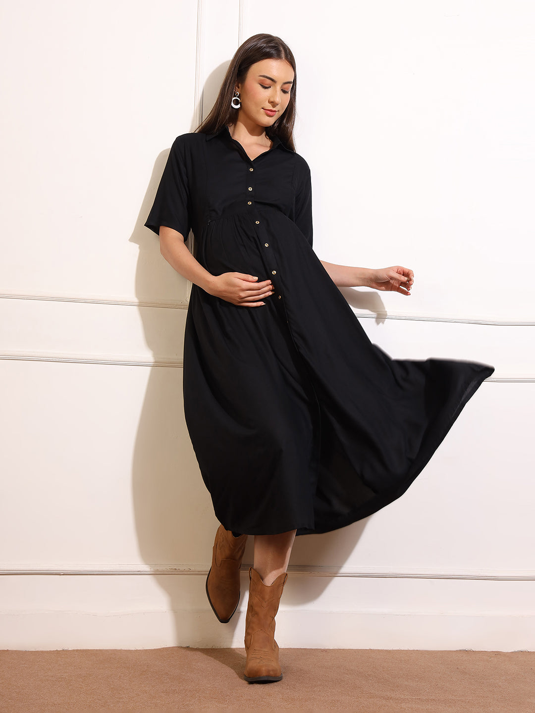 Maternity Wear Dresses Women's Maternity Dress