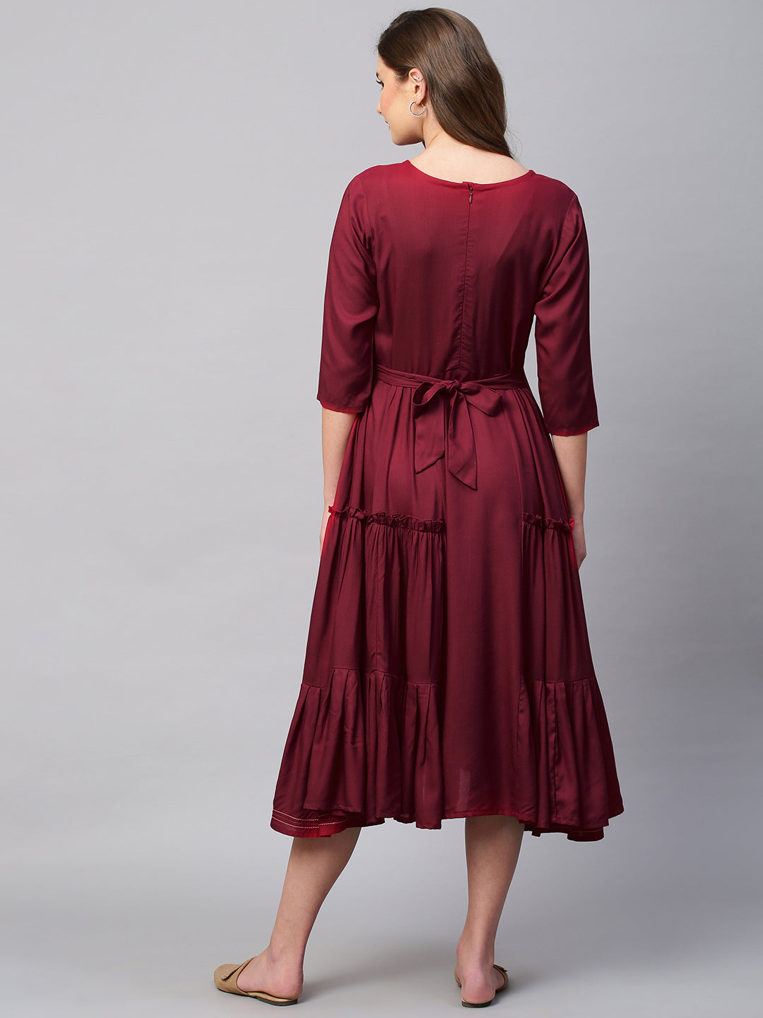 Comfy & Chic Maternity Maternity Dress – Easy Nursing with Elegant Look