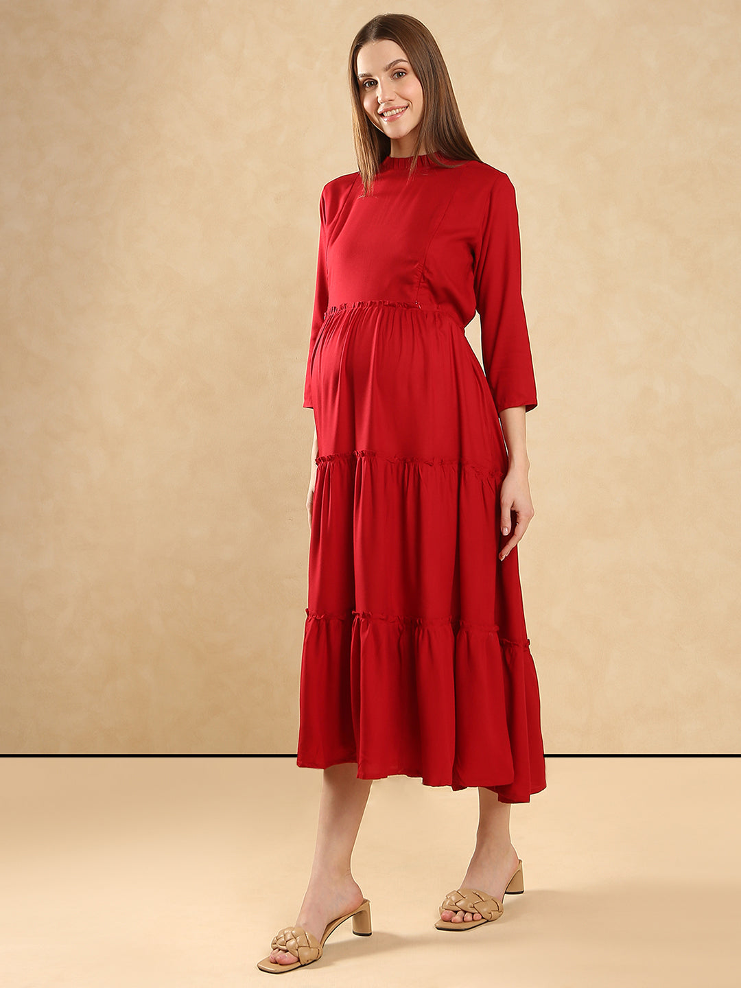 Double Zip Feeding Dress – Aanyor's Most Loved Maternity Style